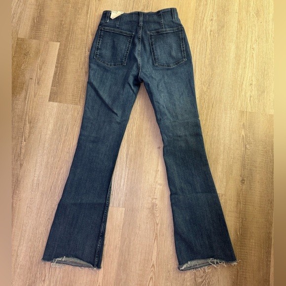 NWT We the free level up slit slim flare bootcut jeans - Picture 3 of 4